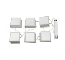 Встраиваемый светильник Uniel ULP-1010 42W/4000К IP40 GRILYATO OPAL WHITE KIT06 UL-00012448