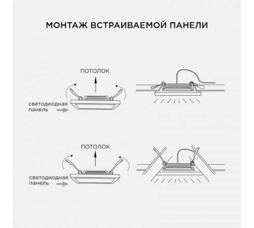 Встраиваемый светильник Apeyron Грильято 42-021 Встраиваемый светильник Apeyron Грильято 42-021