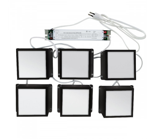 Встраиваемый светильник Uniel ULP-1010 42W/4000К IP40 GRILYATO OPAL BLACK KIT06 UL-00012447 Встраиваемый светильник Uniel ULP-1010 42W/4000К IP40 GRILYATO OPAL BLACK KIT06 UL-00012447