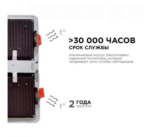 Встраиваемый светильник Apeyron Грильято 42-024