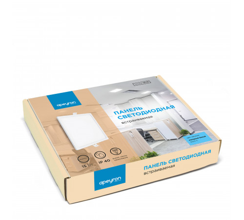 Встраиваемая светодиодная панель Apeyron 06-59