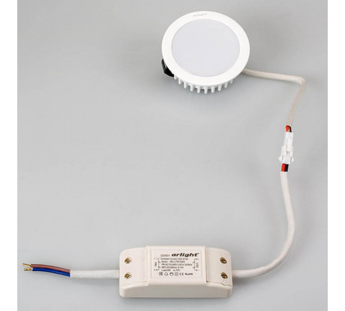 Мебельный светильник Arlight LTM-R70WH-Frost 4.5W Warm White 110deg Мебельный светильник Arlight LTM-R70WH-Frost 4.5W Warm White 110deg
