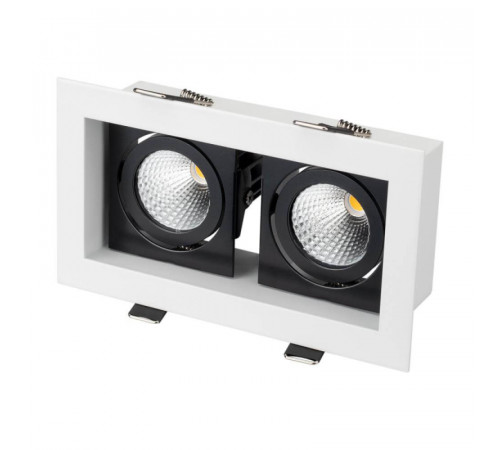 Встраиваемый светильник Arlight CL-KARDAN-S180x102-2x9W Day 024129 Встраиваемый светильник Arlight CL-KARDAN-S180x102-2x9W Day 024129