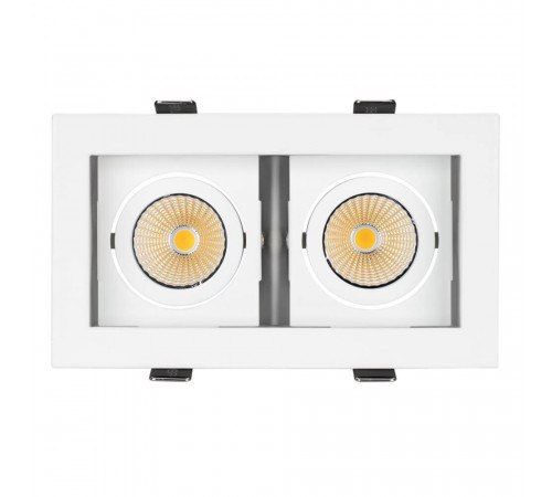 Встраиваемый светильник Arlight CL-KARDAN-S180x102-2x9W Day 024138 Встраиваемый светильник Arlight CL-KARDAN-S180x102-2x9W Day 024138
