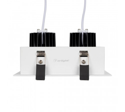 Встраиваемый светильник Arlight CL-KARDAN-S180x102-2x9W Day 024138 Встраиваемый светильник Arlight CL-KARDAN-S180x102-2x9W Day 024138
