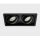 Встраиваемый светильник Italline DE-312 black