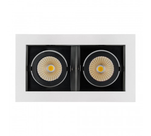 Встраиваемый светильник Arlight CL-KARDAN-S180x102-2x9W Day 024129 Встраиваемый светильник Arlight CL-KARDAN-S180x102-2x9W Day 024129