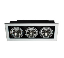 Встраиваемый светильник Arte Lamp Technika A5930PL-3SI