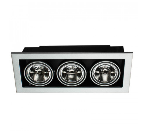 Встраиваемый светильник Arte Lamp Technika A5930PL-3SI Встраиваемый светильник Arte Lamp Technika A5930PL-3SI