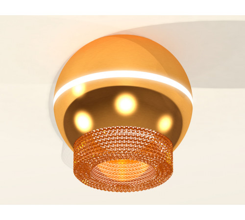 Накладной светильник с дополнительной подсветкой Ambrella Light Techno XS1105020 (C1105, N7195)