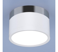 Потолочный светодиодный светильник Elektrostandard DLR029 10W 4200K белый матовый/хром 4690389122002