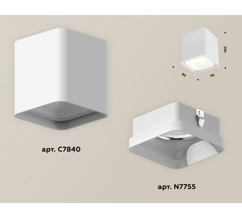 Потолочный светильник Ambrella Light Techno Spot XS7840021 (C7840, N7755) Потолочный светильник Ambrella Light Techno Spot XS7840021 (C7840, N7755)