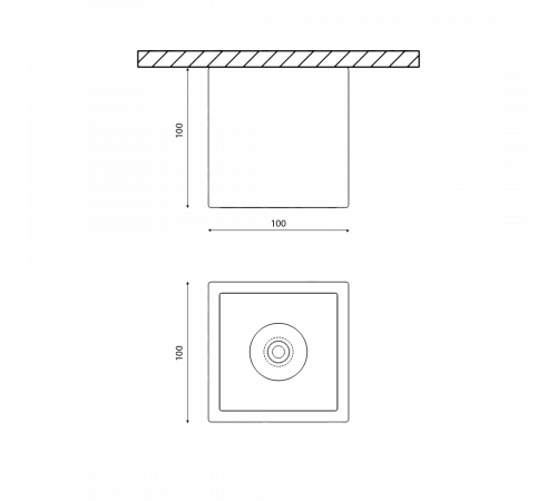 Накладной светильник DesignLed SPL-CB-18-WH-WW 002328