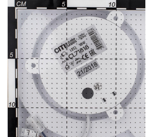Потолочный светодиодный светильник Citilux Альпина CL718K22 Потолочный светодиодный светильник Citilux Альпина CL718K22