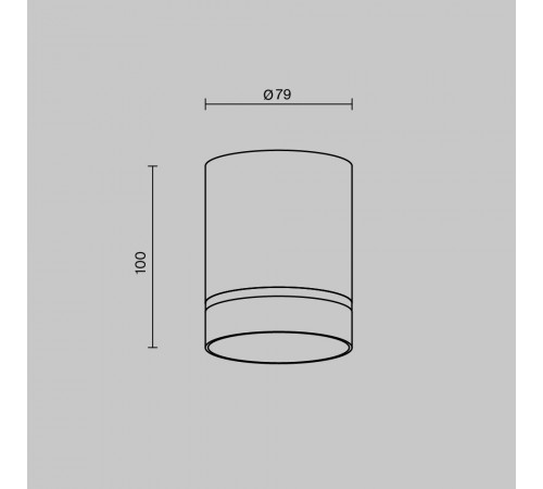 Накладной светильник Maytoni Orlo C085CL-9W3K-B Накладной светильник Maytoni Orlo C085CL-9W3K-B