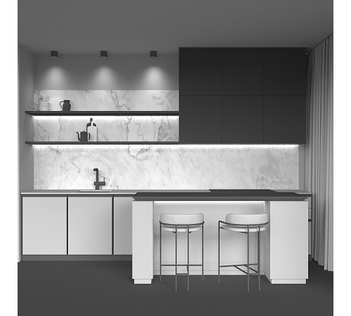 Накладной светильник Maytoni Alfa LED C064CL-01-15W3K-RD-B