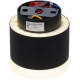 Накладной светильник Reluce 53004-9.5-001IL GX53+LED3W BK