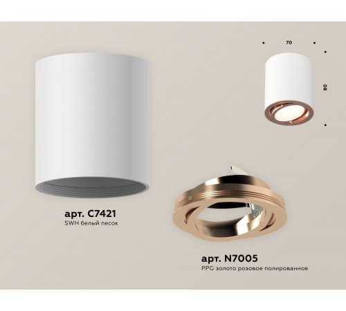 Потолочный светильник Ambrella Light Techno Spot XS7421004 (C7421, N7005) Потолочный светильник Ambrella Light Techno Spot XS7421004 (C7421, N7005)