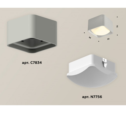 Потолочный светильник Ambrella Light Techno Spot XS7834011 (C7834, N7756) Потолочный светильник Ambrella Light Techno Spot XS7834011 (C7834, N7756)