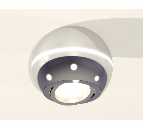Накладной поворотный светильник с дополнительной подсветкой Ambrella Light Techno XS1104011 (C1104, N7003) Накладной поворотный светильник с дополнительной подсветкой Ambrella Light Techno XS1104011 (C1104, N7003)