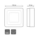 Потолочный светодиодный светильник Gauss Backlight BL221