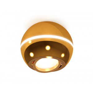 Накладной поворотный светильник с дополнительной подсветкой Ambrella Light Techno XS1105011 (C1105, N7004)
