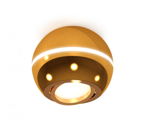 Накладной поворотный светильник с дополнительной подсветкой Ambrella Light Techno XS1105011 (C1105, N7004) Накладной поворотный светильник с дополнительной подсветкой Ambrella Light Techno XS1105011 (C1105, N7004)