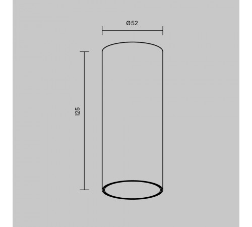 Накладной светильник Maytoni Focus LED C056CL-L12W4K-W-W