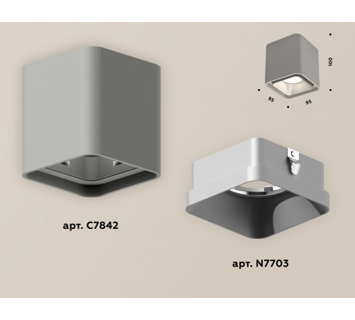 Накладной светильник Ambrella Light Techno XS7842003 Накладной светильник Ambrella Light Techno XS7842003