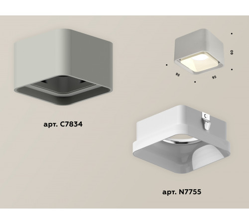 Потолочный светильник Ambrella Light Techno Spot XS7834010 (C7834, N7755) Потолочный светильник Ambrella Light Techno Spot XS7834010 (C7834, N7755)