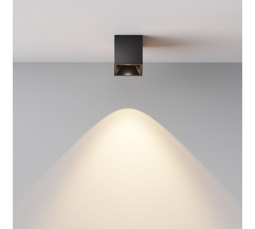 Накладной светильник Maytoni Alfa led C064CL-5W3K-SQ-B Накладной светильник Maytoni Alfa led C064CL-5W3K-SQ-B