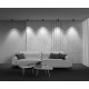 Накладной светильник Maytoni Alfa LED C064CL-12W4K-RD-B