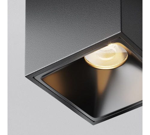 Накладной светильник Maytoni Alfa led C065CL-8W3K-SQ-B Накладной светильник Maytoni Alfa led C065CL-8W3K-SQ-B