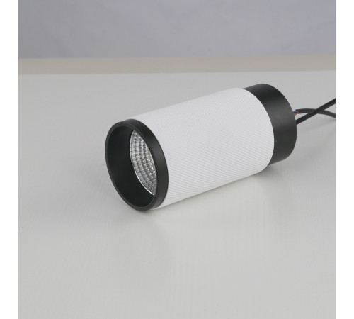 Накладной светильник iLedex Delta 1954-10W-3000K-36 BK+WH