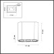 Накладной светильник Odeon Light Small 7093/8CL