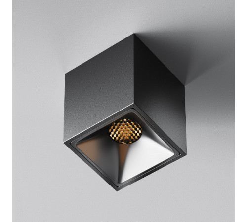 Накладной светильник Maytoni Alfa led C065CL-8W2.7K-SQ-B Накладной светильник Maytoni Alfa led C065CL-8W2.7K-SQ-B