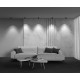 Накладной светильник Maytoni Alfa LED C064CL-8W3K-RD-B