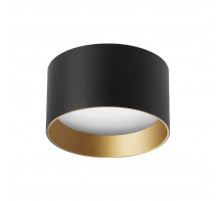 Накладной светильник Arlight SP-BISCOTTO-R120-12W Warm3300-MIX (BK-GD, 80 deg, 230V) 055026