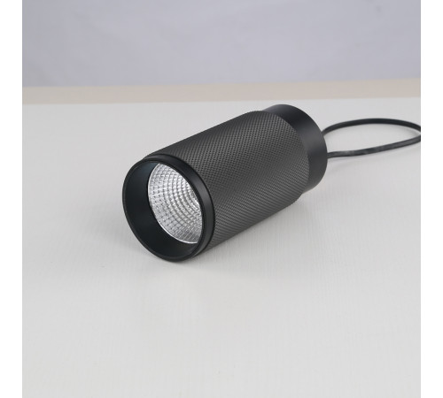 Накладной светильник iLedex Delta 1954-10W-3000K-36 BK+GRP