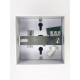 Накладной светильник Elvan NLS-507SQ/1-GU10-Wh