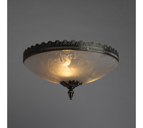 Потолочный светильник Arte Lamp Crown A4541PL-3AB Потолочный светильник Arte Lamp Crown A4541PL-3AB