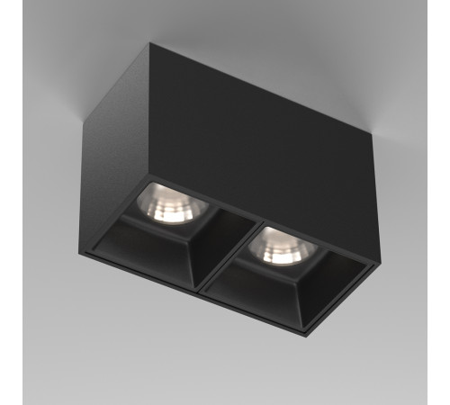 Накладной светильник Maytoni Alfa LED C065CL-02-L12W4K-B Накладной светильник Maytoni Alfa LED C065CL-02-L12W4K-B
