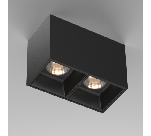 Накладной светильник Maytoni Alfa LED C065CL-02-L12W3K-B Накладной светильник Maytoni Alfa LED C065CL-02-L12W3K-B