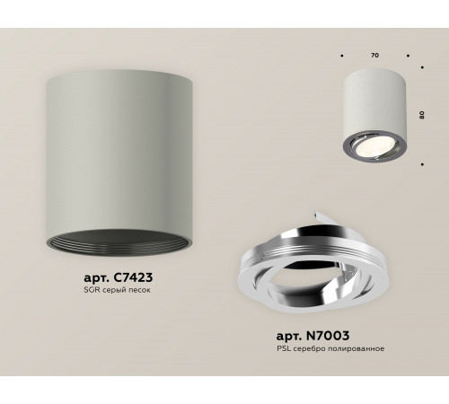 Потолочный светильник Ambrella Light Techno Spot XS7423021 (C7423, N7003) Потолочный светильник Ambrella Light Techno Spot XS7423021 (C7423, N7003)