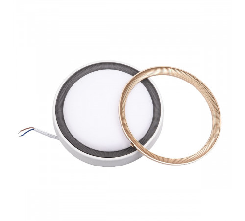 Накладной светильник Volpe ULW-Q281 24W/6500K/F20 IP65 WHITE UL-00012355