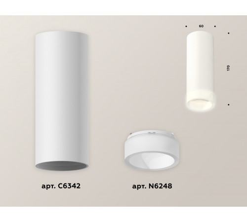 Потолочный светильник Ambrella Light Techno Spot XS6342043 (C6342, N6248)