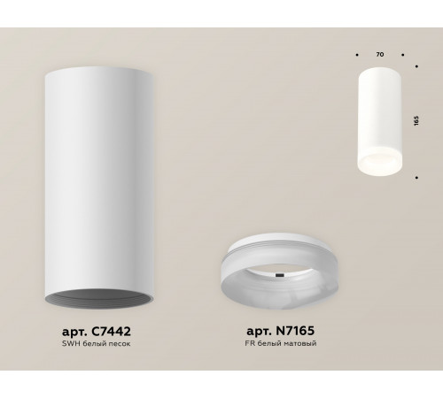 Потолочный светильник Ambrella Light Techno Spot XS7442015 (C7442, N7165)