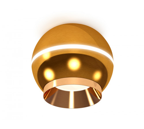 Накладной светильник с дополнительной подсветкой Ambrella Light Techno XS1105002 (C1105, N7034)