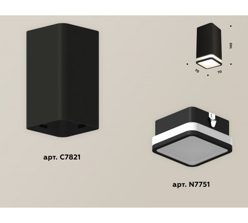 Потолочный светильник Ambrella Light Techno Spot XS7821020 (C7821, N7751) Потолочный светильник Ambrella Light Techno Spot XS7821020 (C7821, N7751)