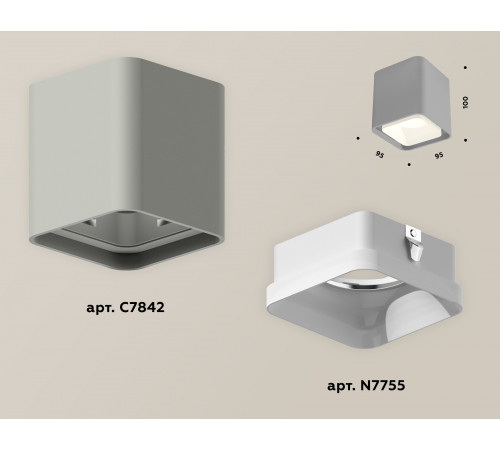 Потолочный светильник Ambrella Light Techno Spot XS7842010 (C7842, N7755) Потолочный светильник Ambrella Light Techno Spot XS7842010 (C7842, N7755)